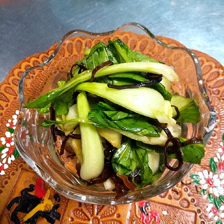 すぐ作れる 生でチンゲン菜の塩昆布和え レシピ 作り方 By れあmix 楽天レシピ すぐ作れる 生でチンゲン菜の塩昆布和え レシピ 作り方 By れあmix 楽天レシピ